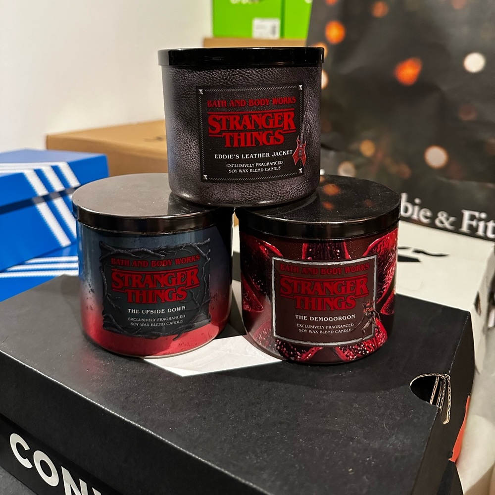Stranger Things Candle Set
